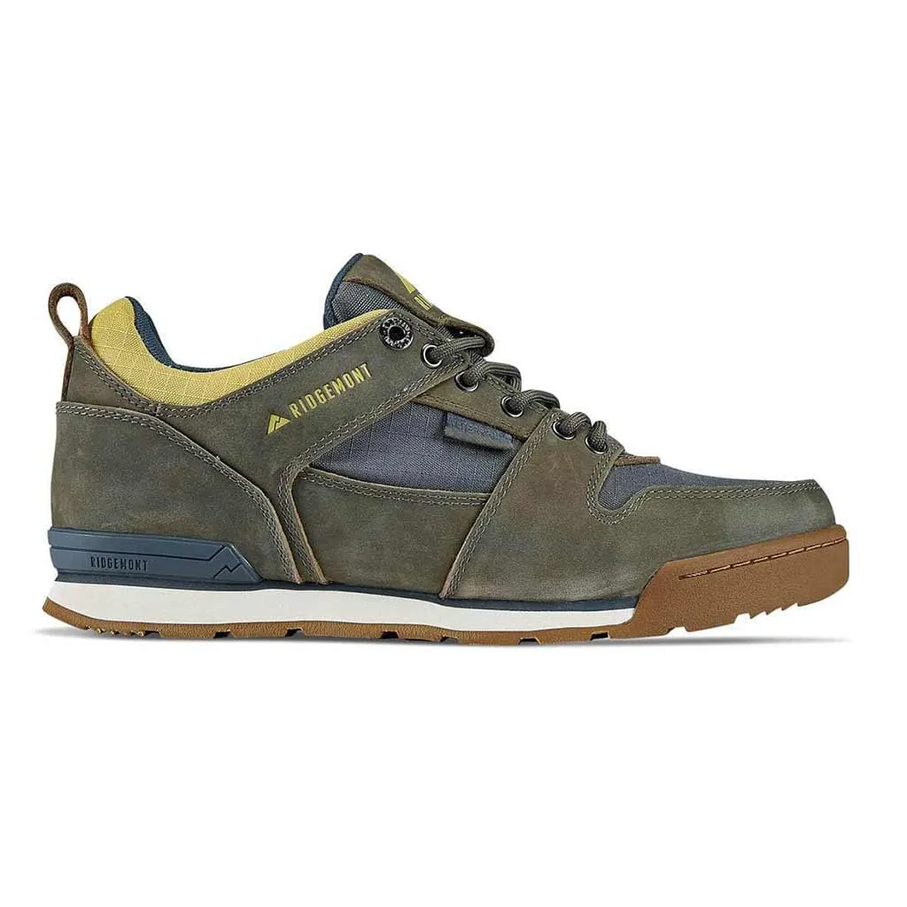 Monty Lo Hydroguard trendy men's water-resistant shoes in olive and slate color - buy now!