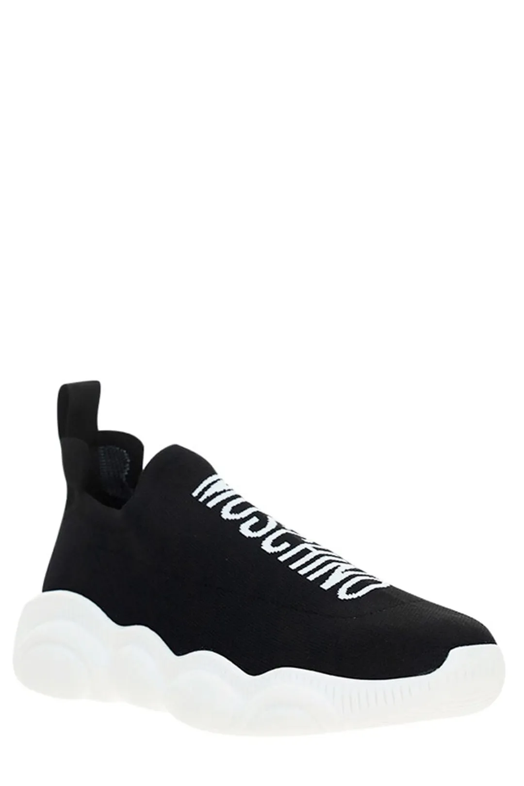 Moschino Low-Top Sneakers with Round Toe