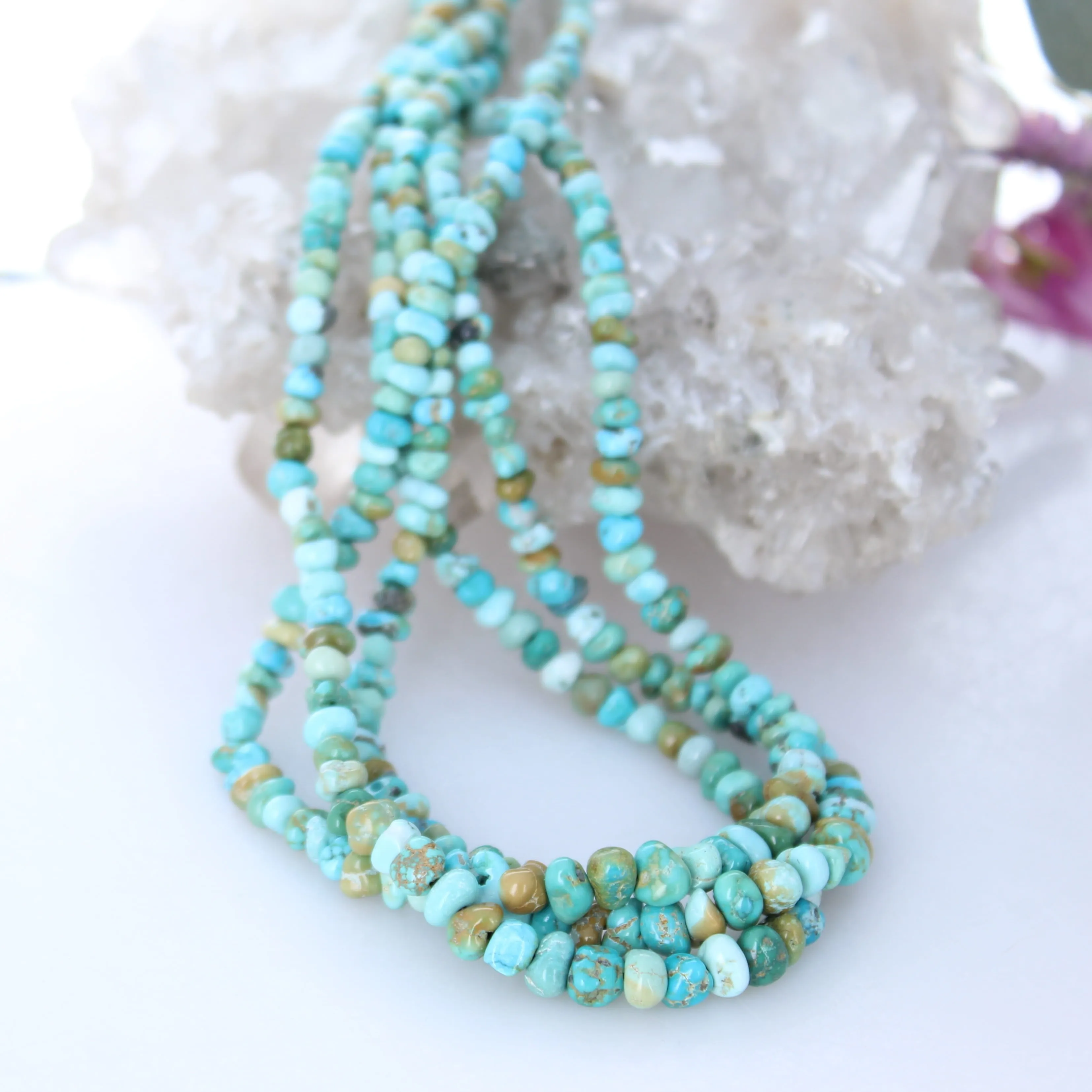 Multi Color Lone Mountain Turquoise Beads | 5-7mm | 18 | Buy Online