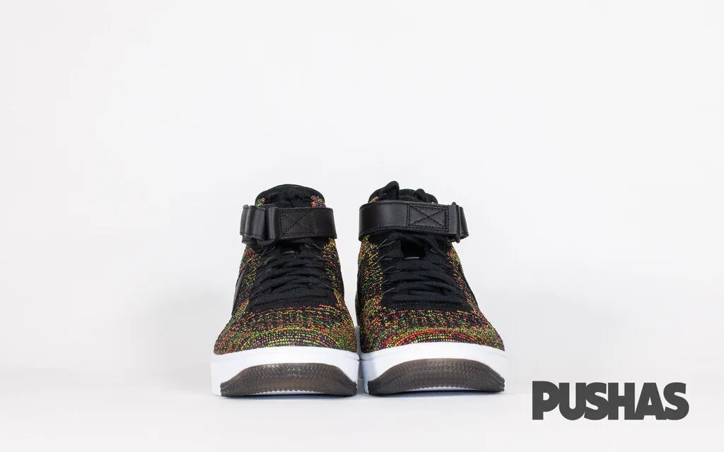 Multi/Black Air Force 1 Ultra Flyknit Mid - Buy Now