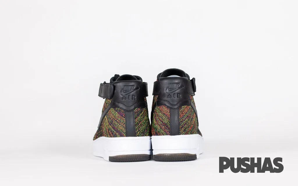 Multi/Black Air Force 1 Ultra Flyknit Mid - Buy Now