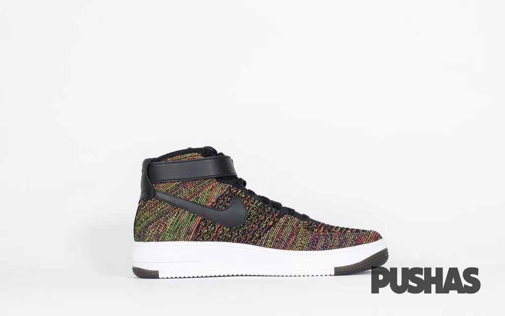 Multi/Black Air Force 1 Ultra Flyknit Mid - Buy Now