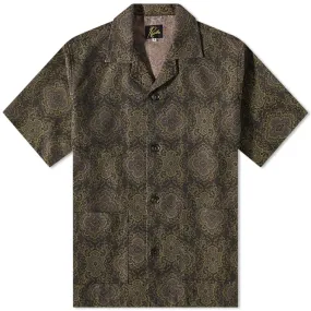 Needles Arabesque Jacquard Cabana Vacation ShirtBrown & Lavender