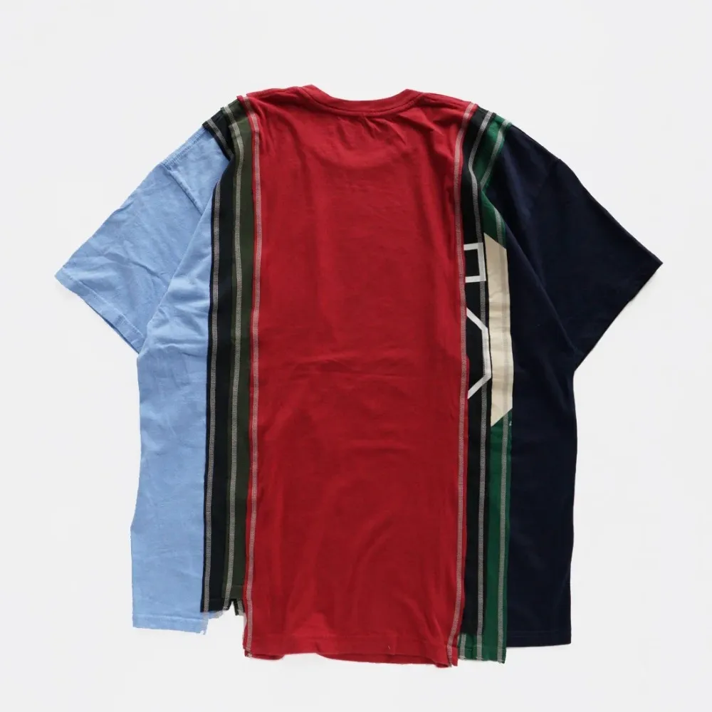 Needles  |Crew Neck Street Style Cotton Short Sleeves Logo