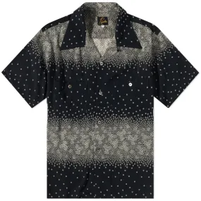 Needles Dot Stripe Jacquard One Up Vacation ShirtBlack