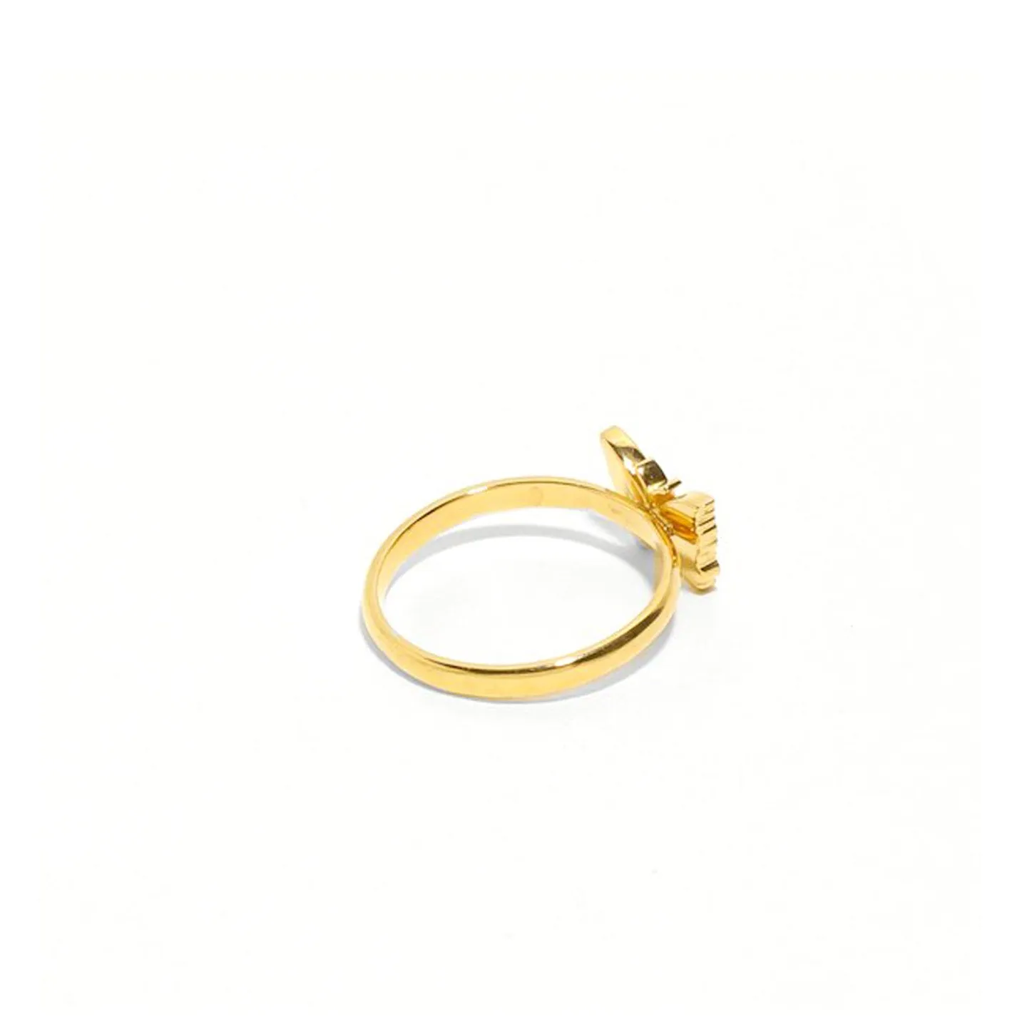 NEEDLES PAPILLON RING 18K GOLD PLATED