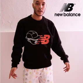 New Balance Long Sleeves Cotton Logo Unisex Collaboration