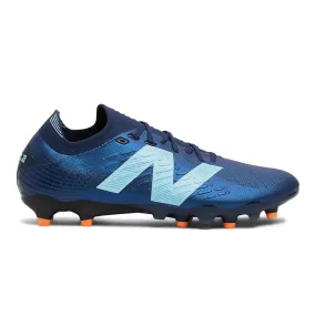 New Balance Tekela Pro Low V4+ FG Boots (Navy/Sky Blue/Hot Mango)