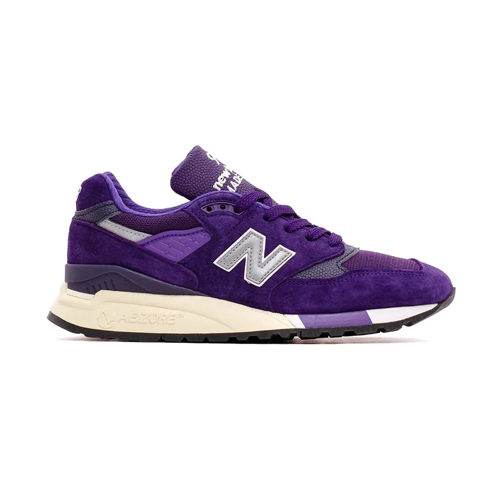 New Balance U998TE Purple Unisex Sneakers - Made in USA 998