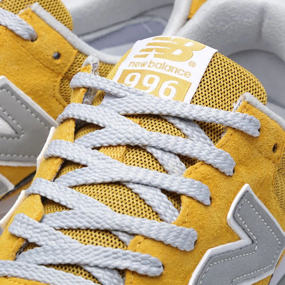 New Balance Yellow MRL996AY shoes.