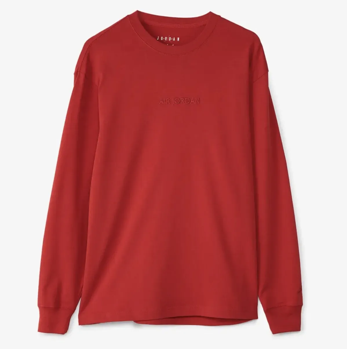 Nike | Crew Neck Long Sleeves Plain Cotton Street Style