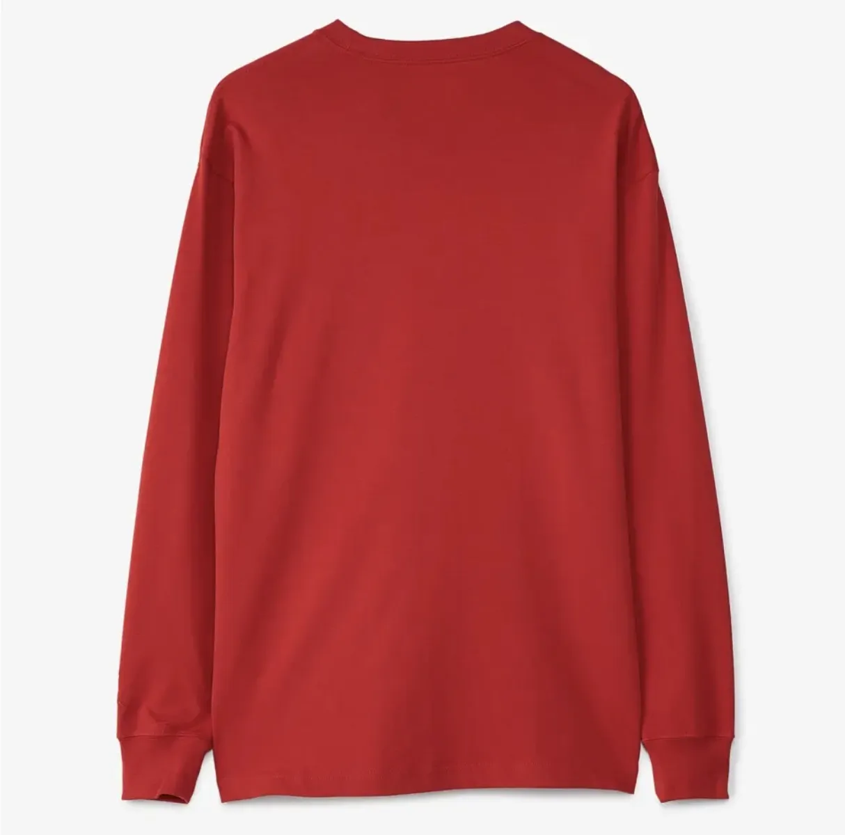 Nike | Crew Neck Long Sleeves Plain Cotton Street Style