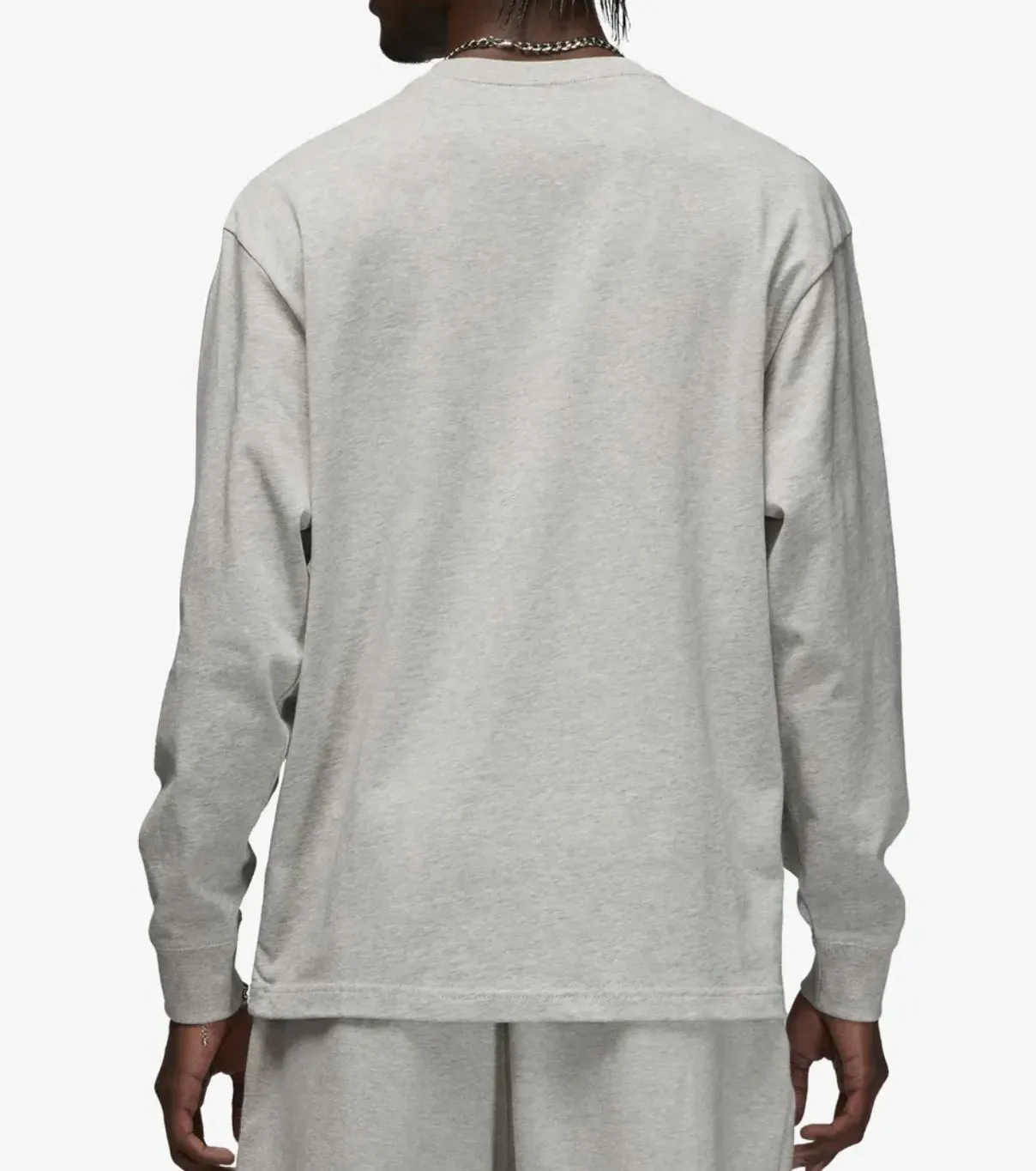 Nike | Crew Neck Long Sleeves Plain Cotton Street Style