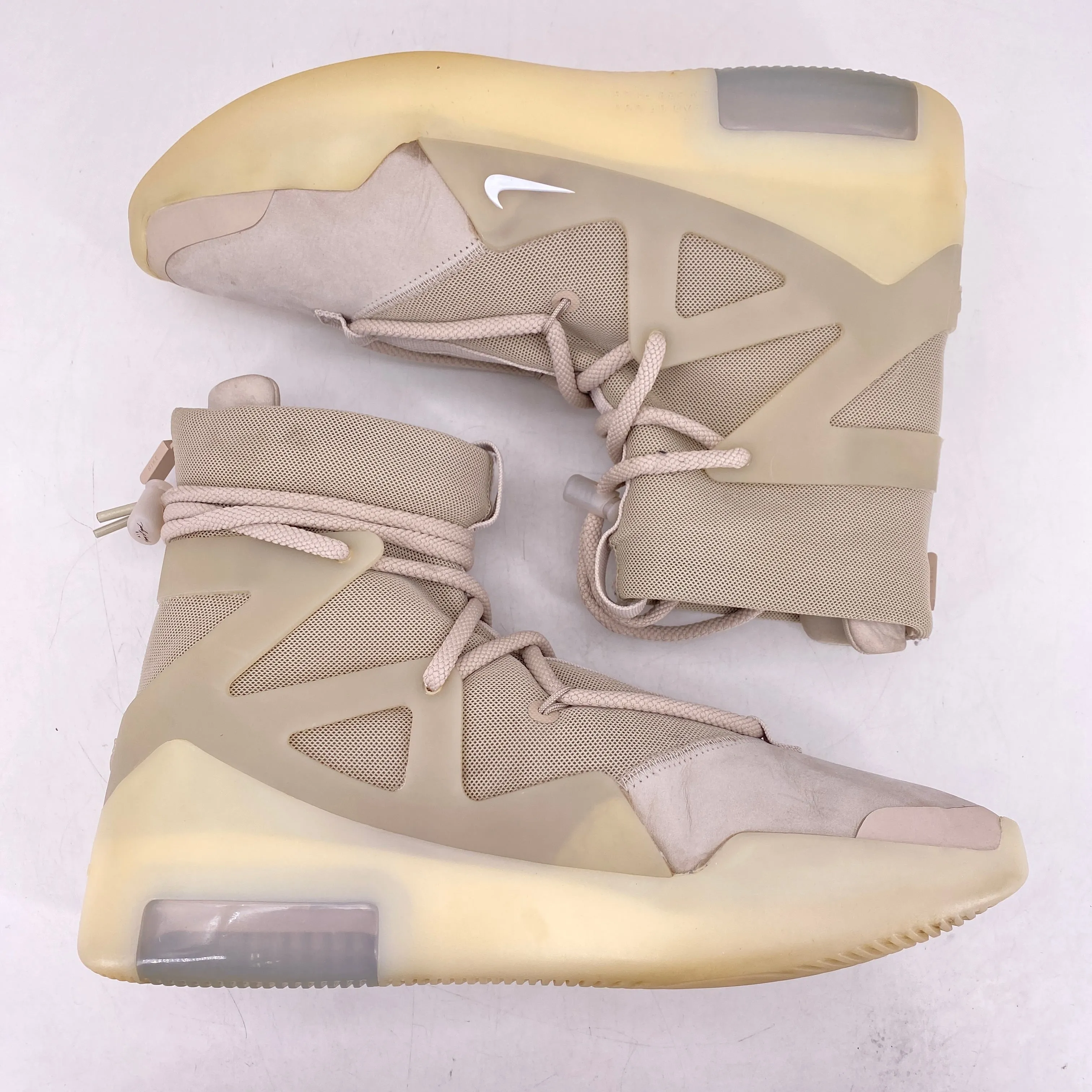 Nike Air Fear of God 1 Oatmeal 2019 Used Size 10