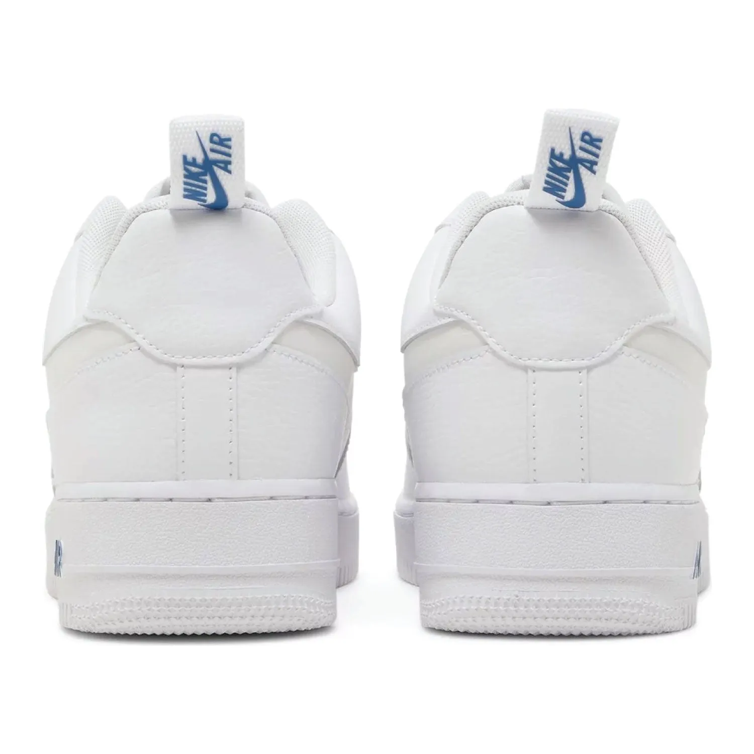 Nike Air Force 1 '07 LV8 Reflective Swoosh - White Dark Marina Blue