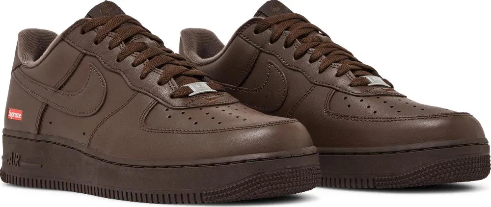 Nike Air Force 1 Low Supreme - Baroque Brown | Shop Now