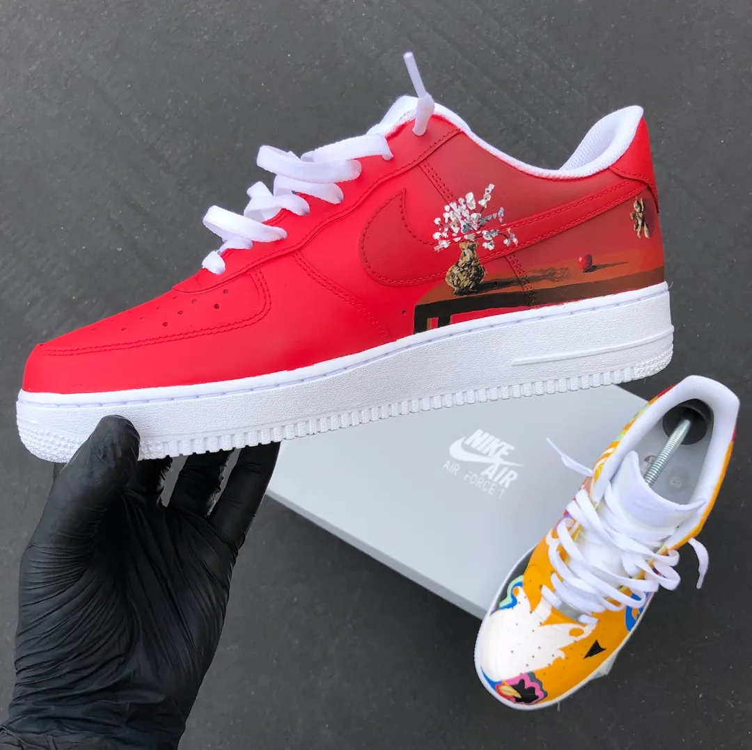 Nike Air Force 1 - Mac Miller Theme - Custom Order - Hand Painted - Personalized