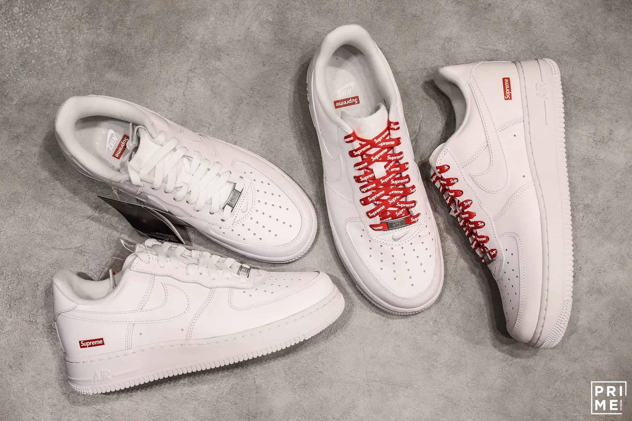 Nike Air Force 1 Supreme White CU9225 100