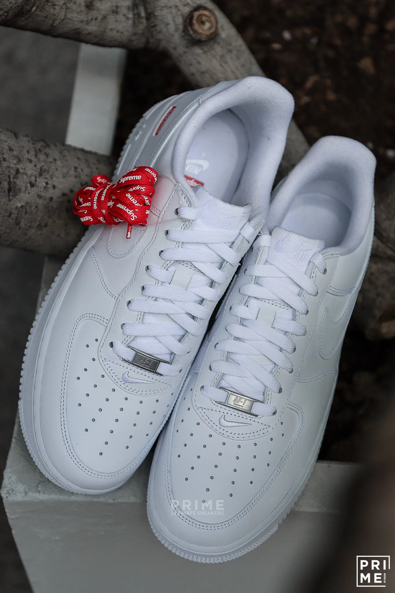 Nike Air Force 1 Supreme White CU9225 100