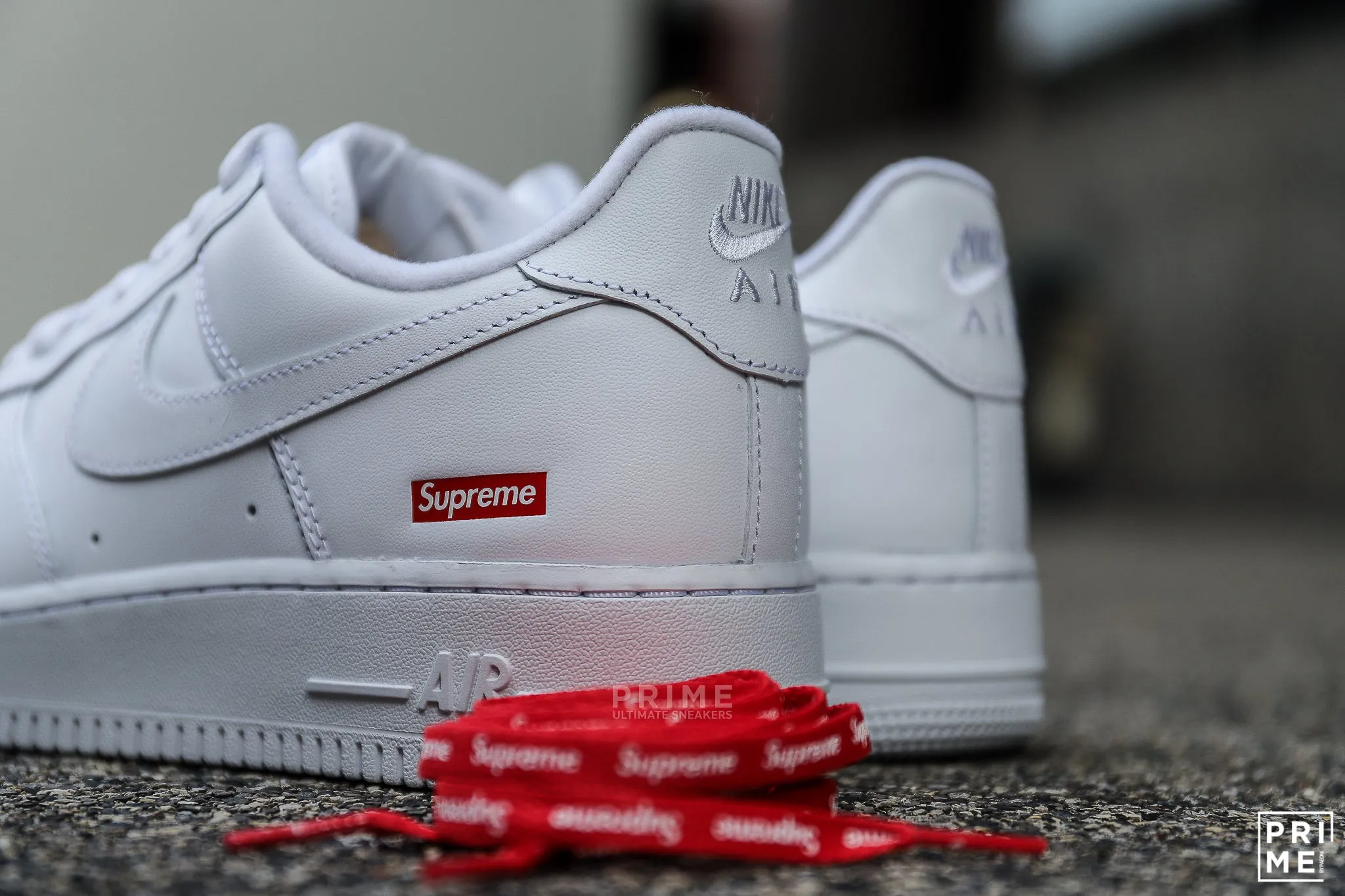 Nike Air Force 1 Supreme White CU9225 100