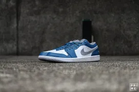 Nike Air Jordan 1 Low True Blue Cement Grey White 553558 412 prices, reviews, and availability.