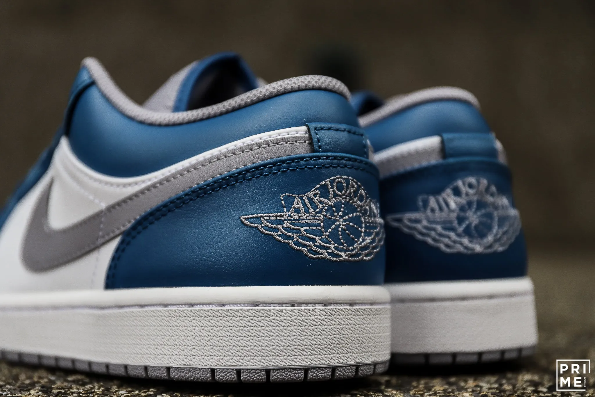 Nike Air Jordan 1 Low True Blue Cement Grey White 553558 412 prices, reviews, and availability.