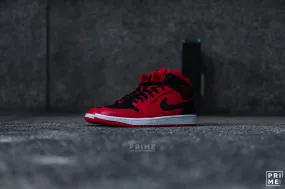 Nike Air Jordan 1 MID 554724 660 Reverse Bred - Google SEO friendly