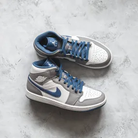 Nike Air Jordan 1 Mid True Blue - Buy Online