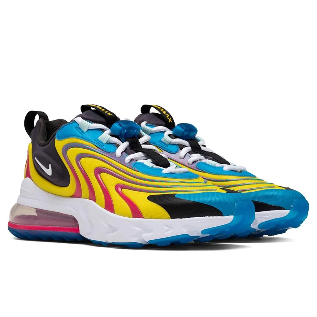 Nike Air Max 270 React ENG - Laser Blue/White/Anthracite.