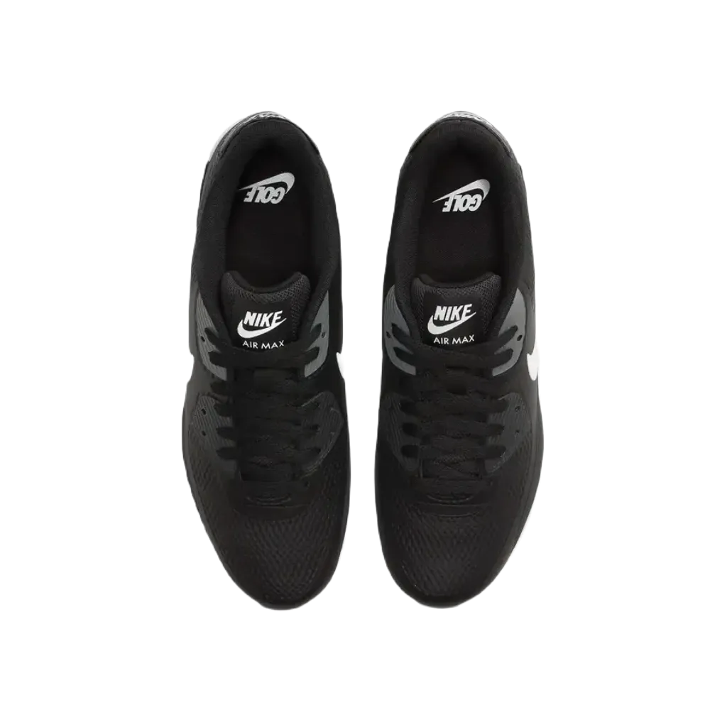 Nike Air Max 90 G Spikeless Golf Shoe - Black/White: Golf Shoe Black/White