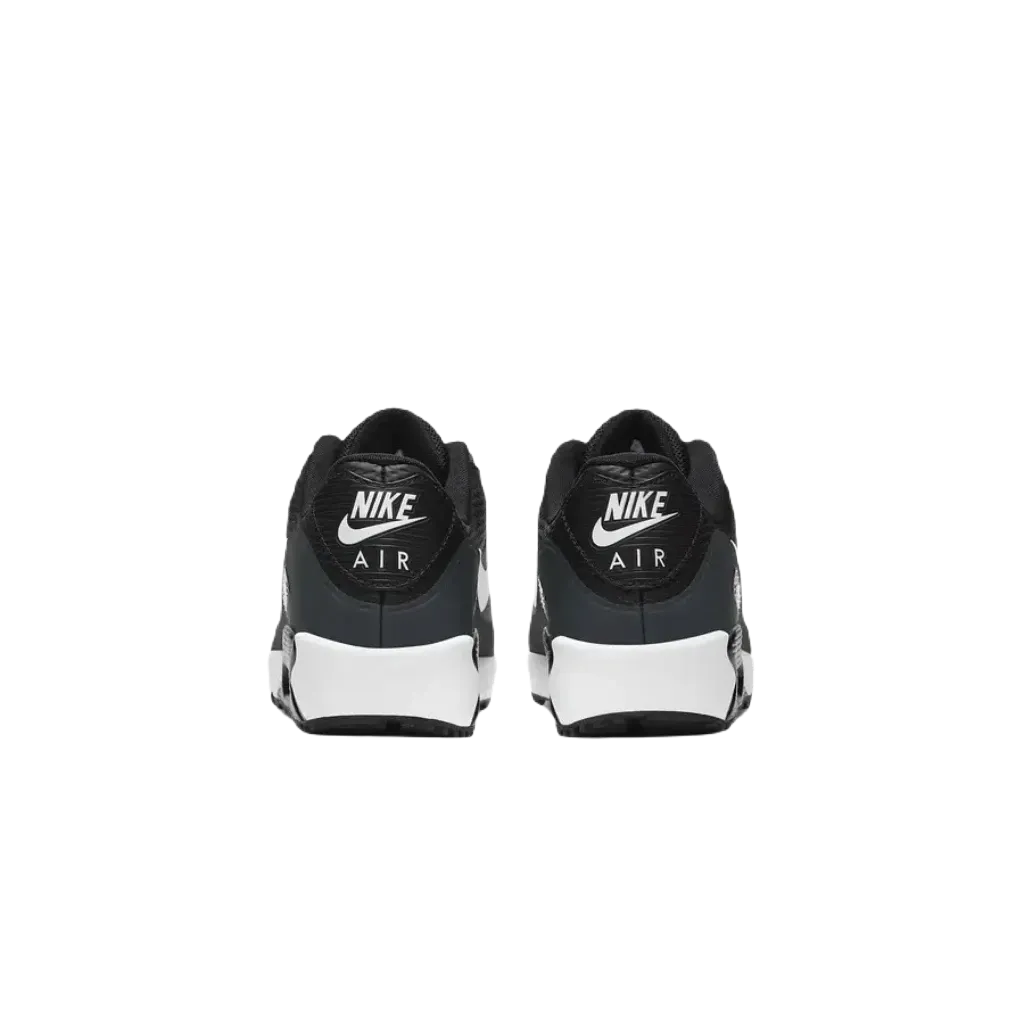 Nike Air Max 90 G Spikeless Golf Shoe - Black/White: Golf Shoe Black/White