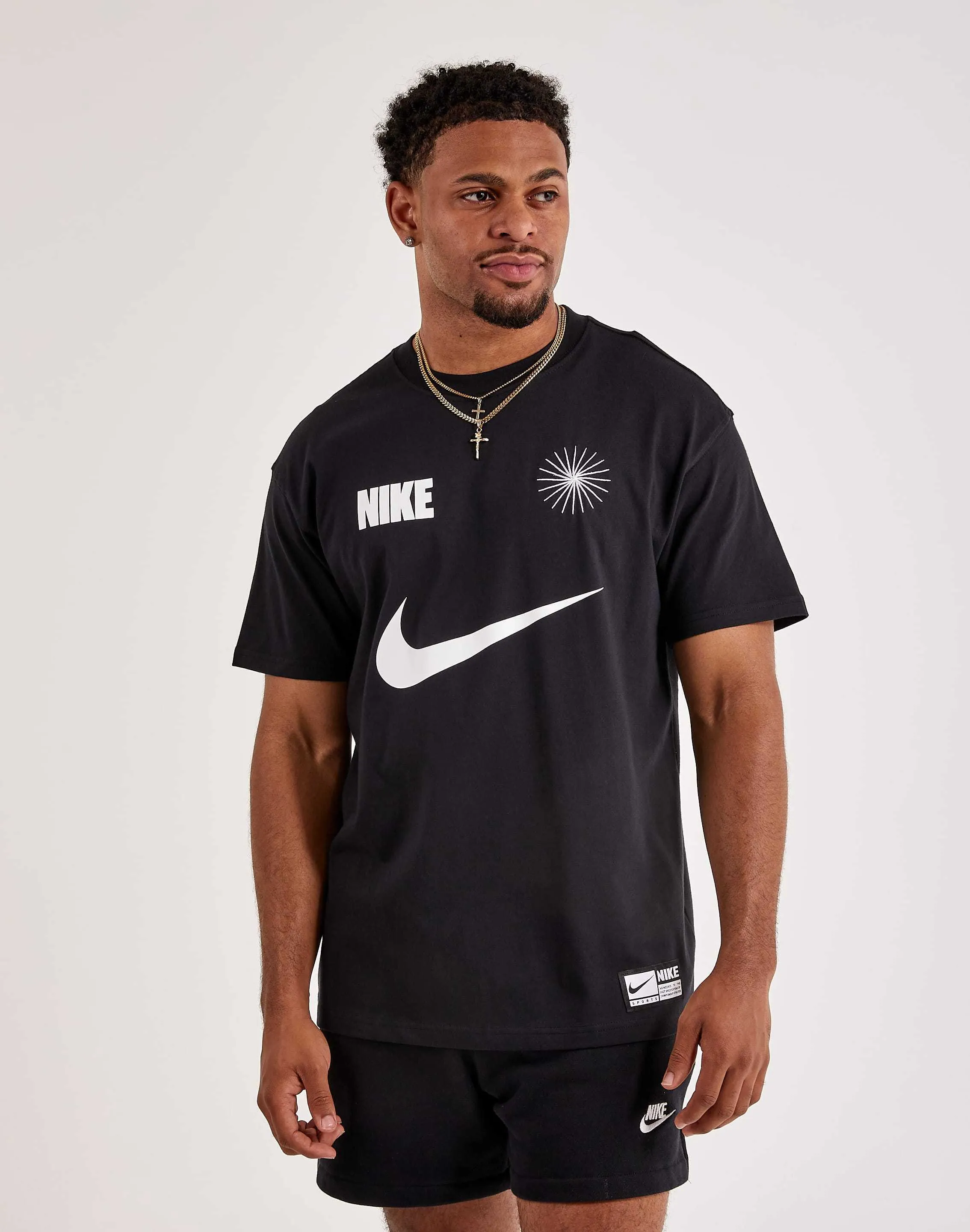 Nike Crew Neck Unisex Street Style Cotton Short Sleeves Logo - Buy Online