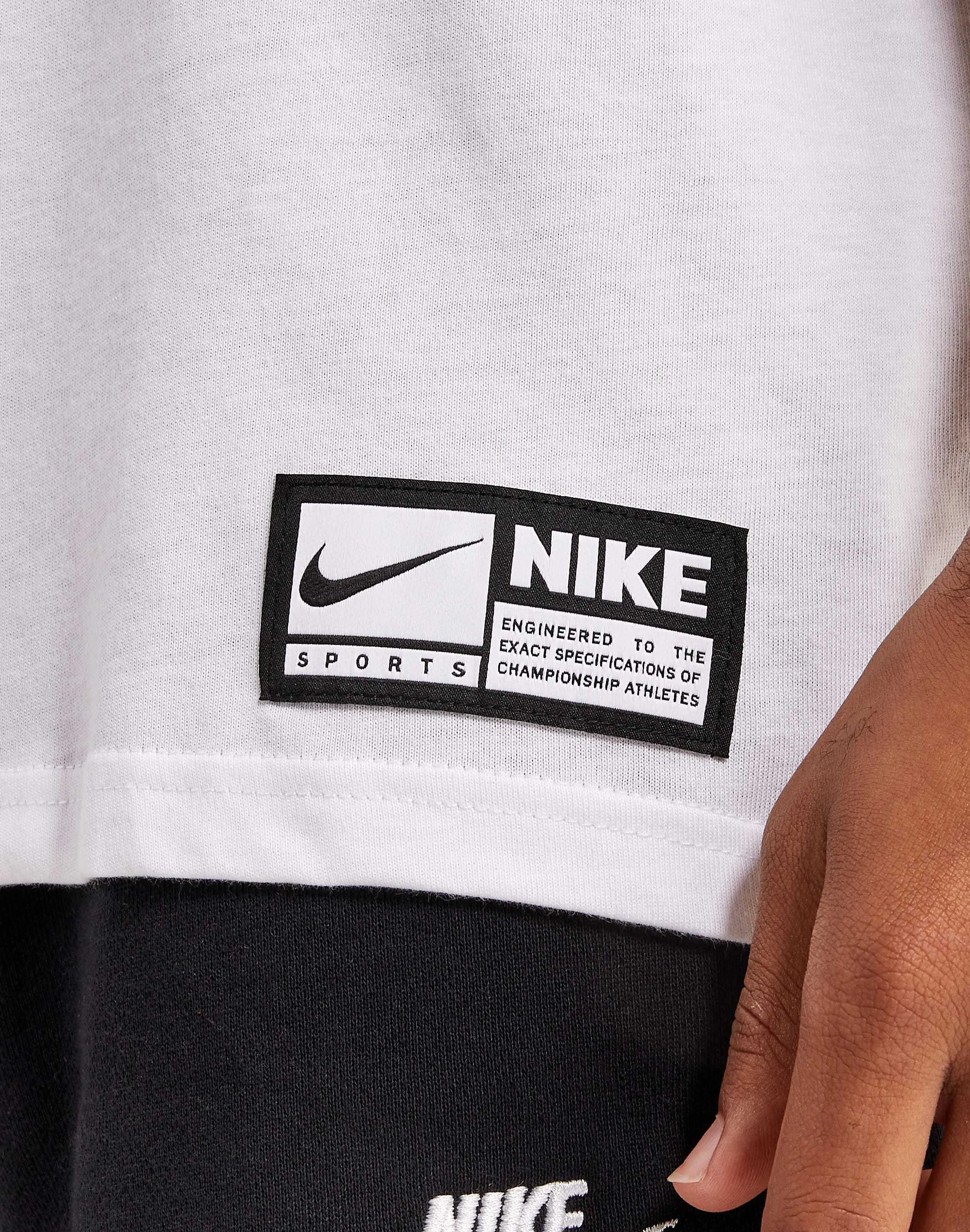 Nike Crew Neck Unisex Street Style Cotton Short Sleeves Logo - Buy Online