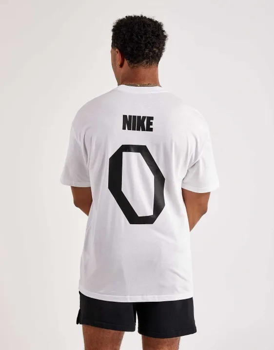 Nike Crew Neck Unisex Street Style Cotton T-Shirt with Short Sleeves