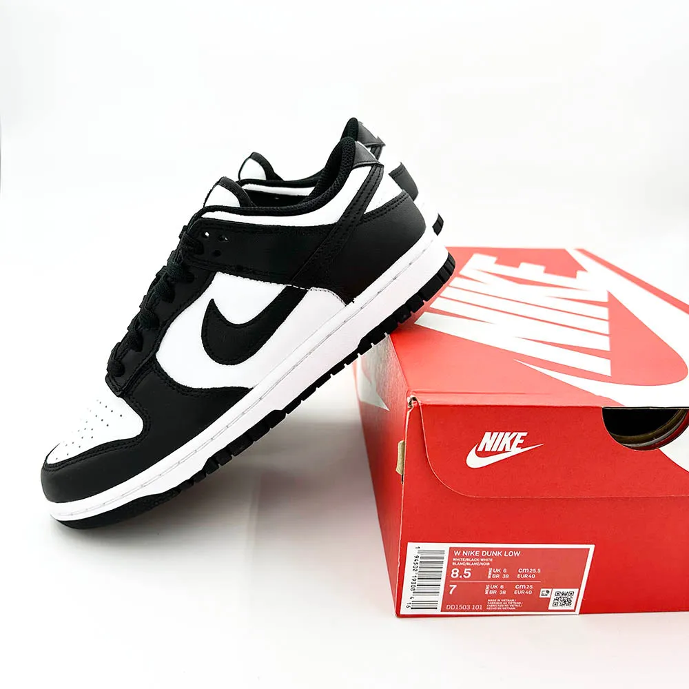 Nike Dunk Low Black White Panda Women