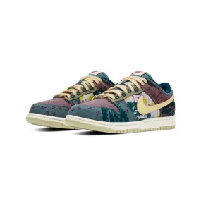 Nike Dunk Low Community Garden sneakers.