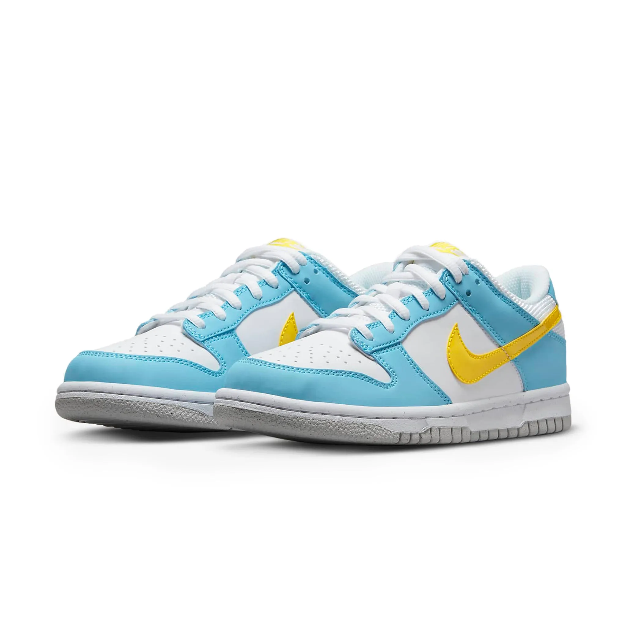 Nike Dunk Low Next Nature Homer Simpson GS sneakers.