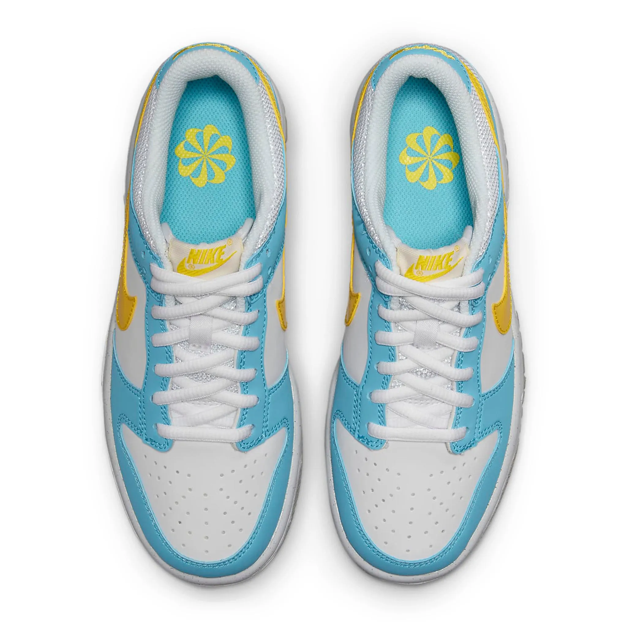 Nike Dunk Low Next Nature Homer Simpson GS sneakers.