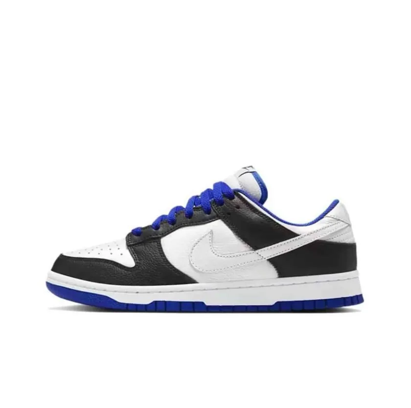 Nike Dunk Low White Black Royal - Fragment Style