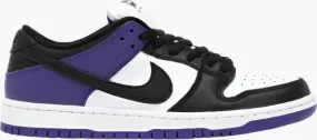 Nike Dunk SB Court Purple shoes.