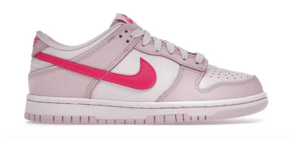 Nike Dunk Triple Pink (GS) - Shoes for Girls with Pink Color Scheme