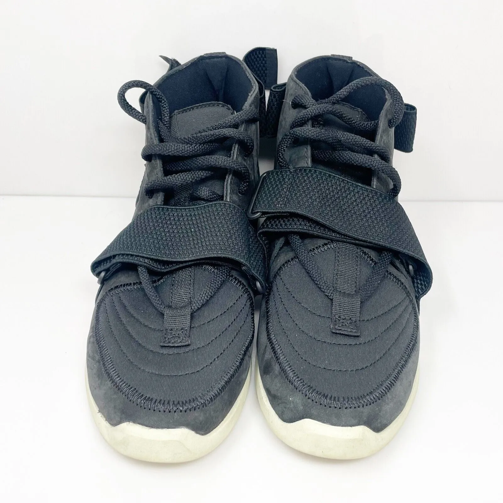 Nike Mens Air Fear Of God Raid AT8087-002 Black Basketball Shoes Sneakers Sz 6.5