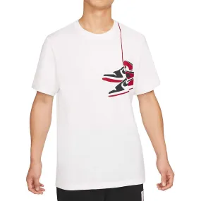 Nike Men's Air Jordan 1 Crew Neck T-shirt White CZ0432-100