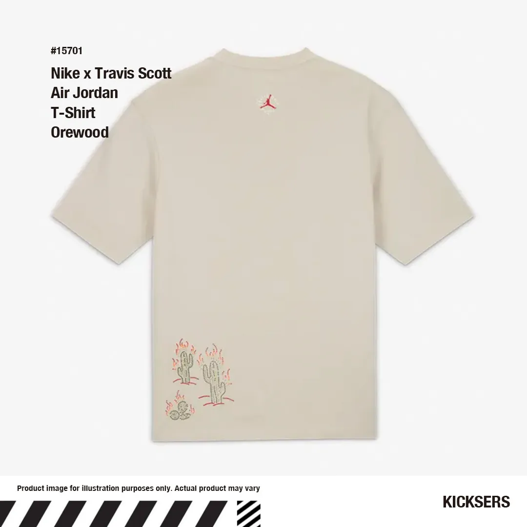 Nike Street Style Cotton Logo T-Shirts (Unisex) Collaboration