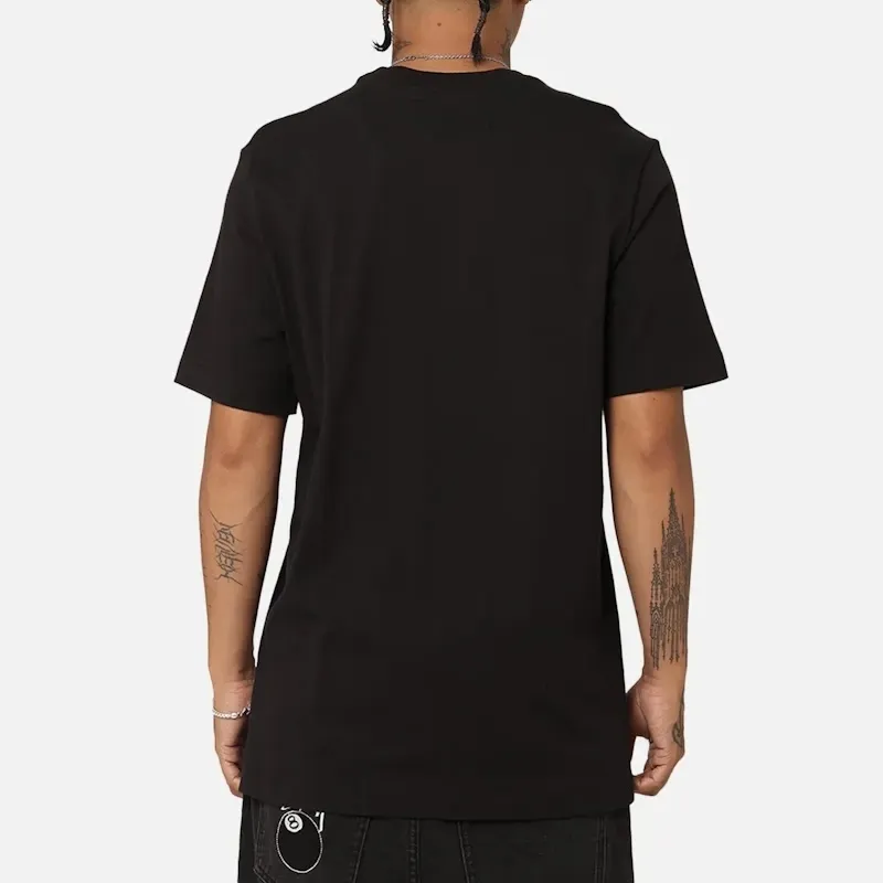 Nike Street Style Oversized Logo Crew Neck Cotton Short Sleeves