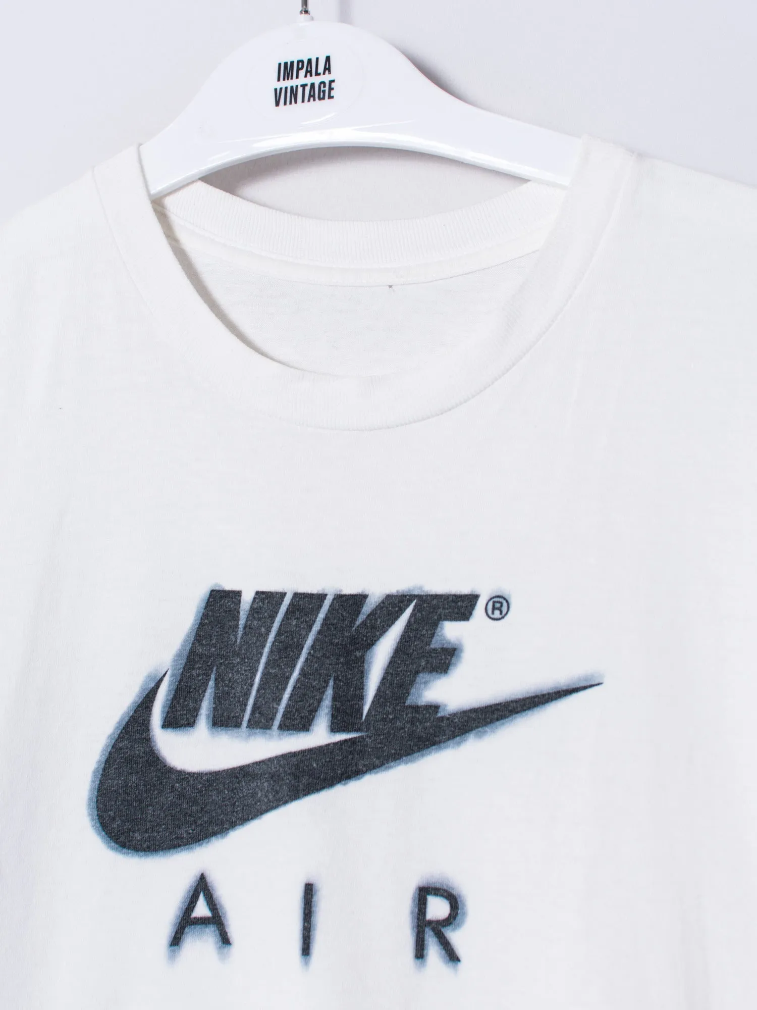 Nike White Cotton T-Shirt