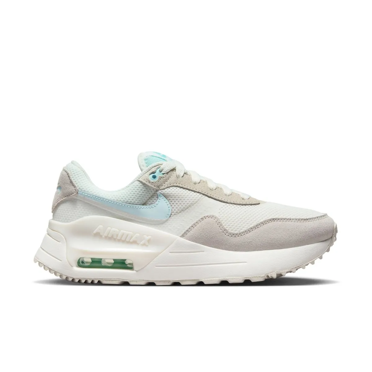 Nike Women's Air Max Systm White Blue Shoes