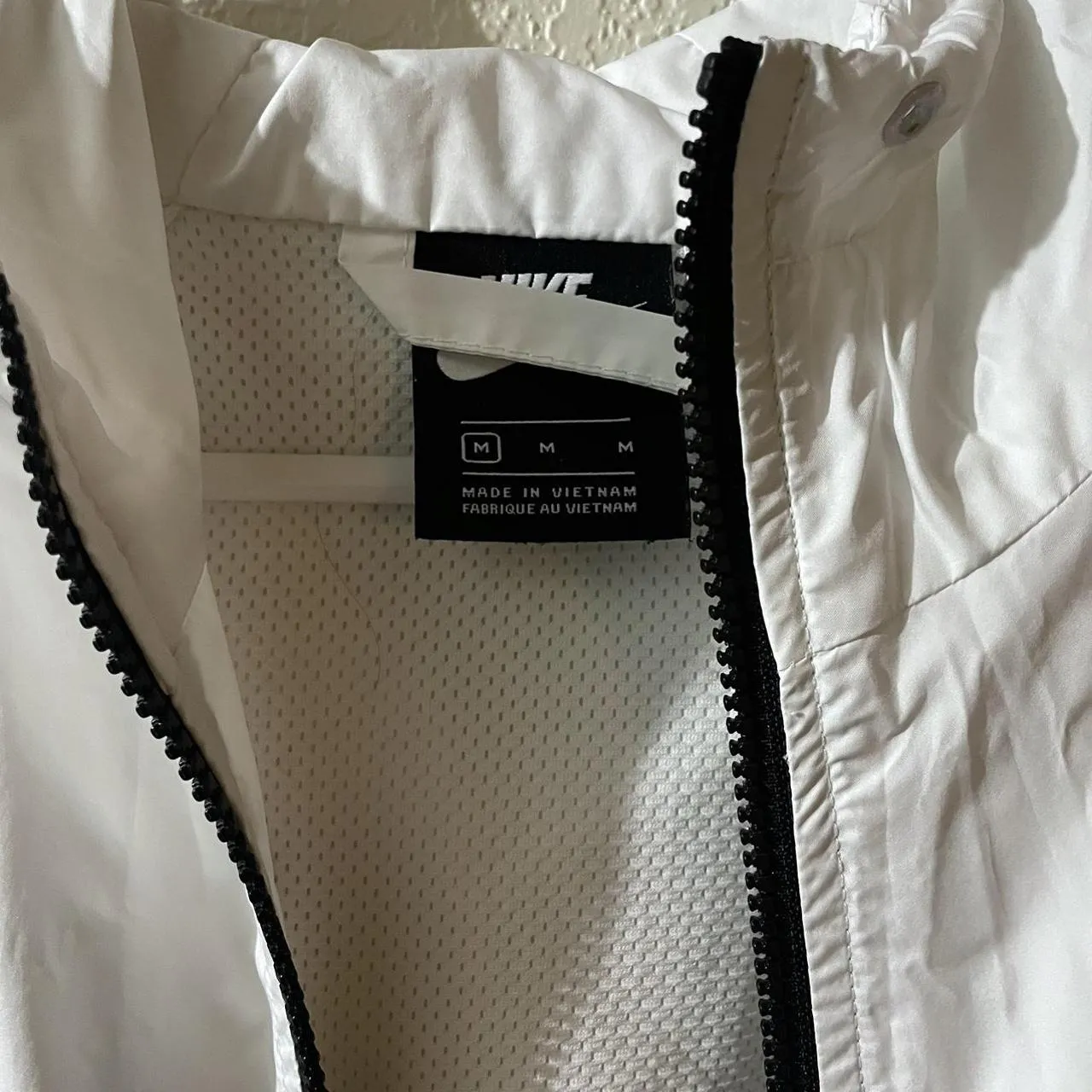 Nike Women's Black and White Jacket