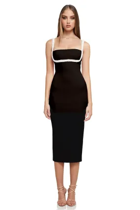 Nookie Black Nouveau Midi Dress - $349