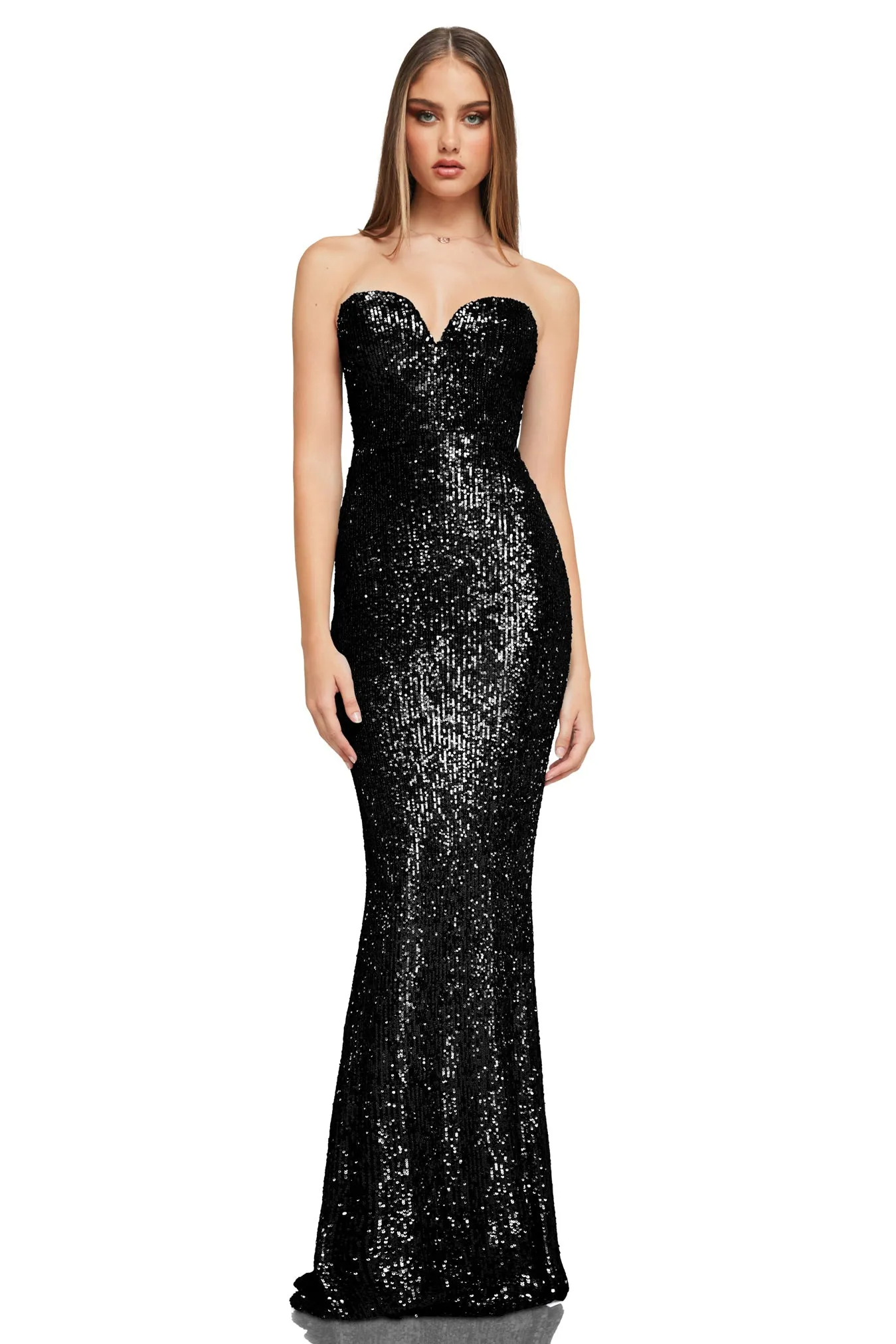 Nookie Lumiere Gown in Black - Price $449